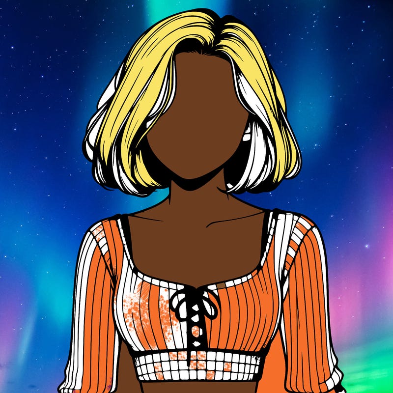 realistic girl faceless with crop top