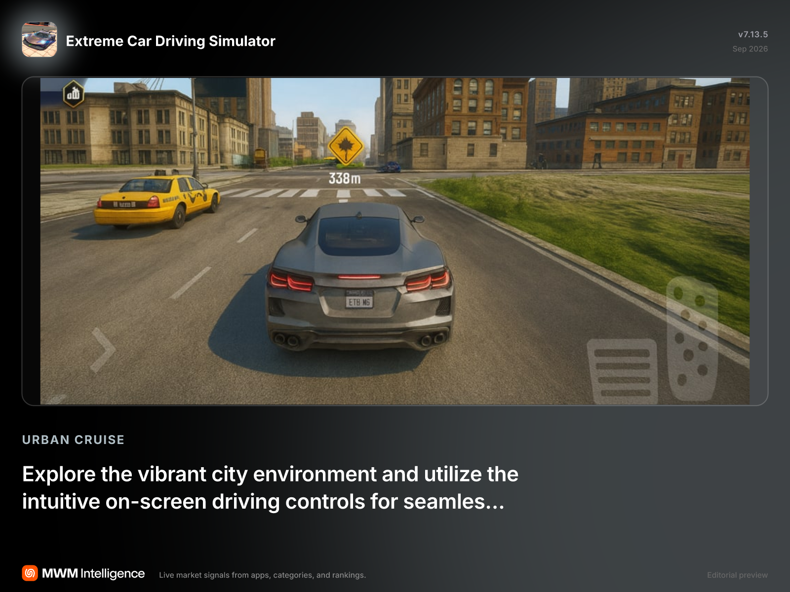 Extreme Car Driving Simulator - Games App | MWM