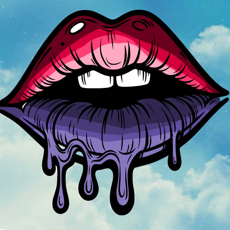 lips that look realistic and drip