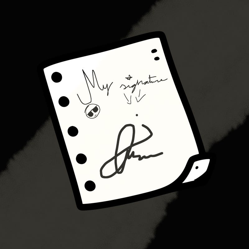 blank piece of paper