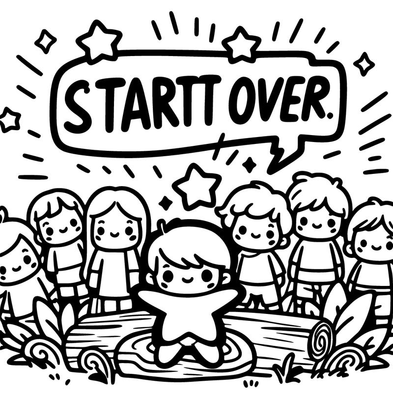 start over