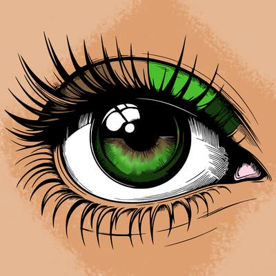 realistic eye