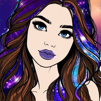 beautiful realistic girl