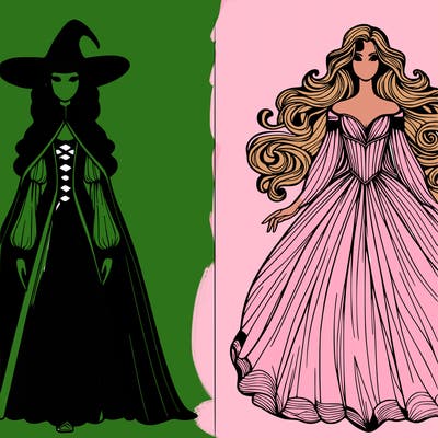 elphaba and glinda