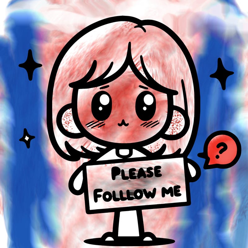 please follow me