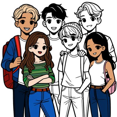group of friends