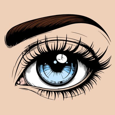 realistic eye