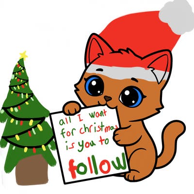 a small cat with a blank sheet of paper in its hand. the cat is sooooooo cute!