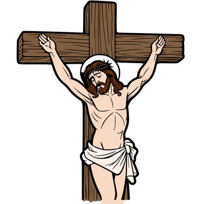 jesus on the cross