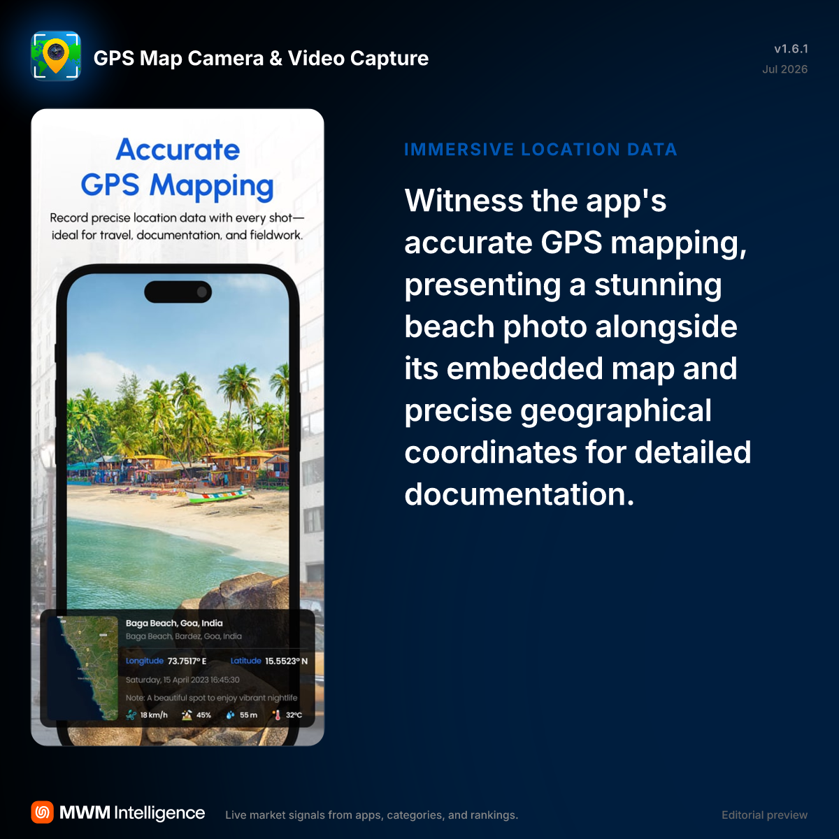 GPS Map Camera & Video Capture - Navigation App | MWM