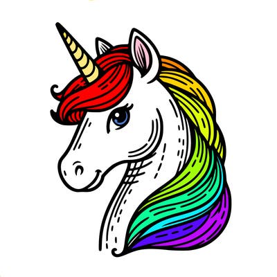 unicorn head