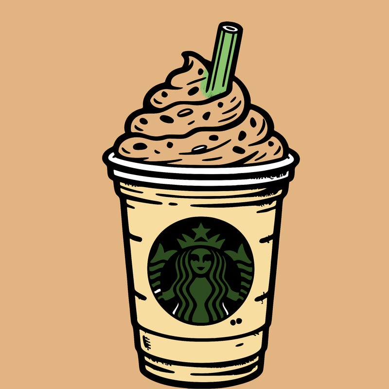 starbucks, frappuccino