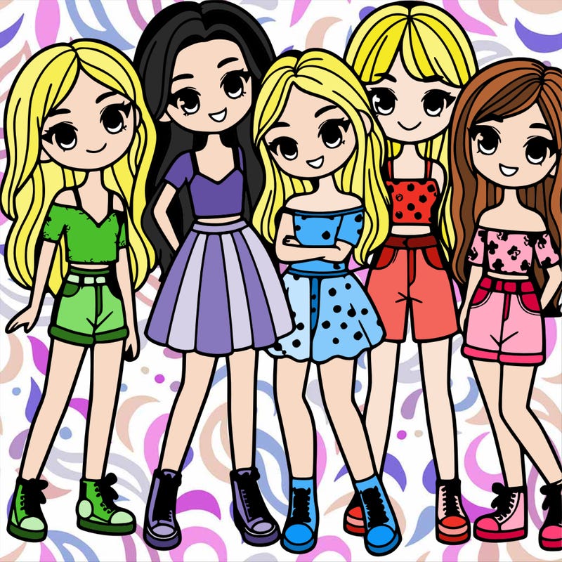 group of girls