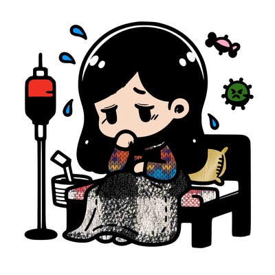 sick girl