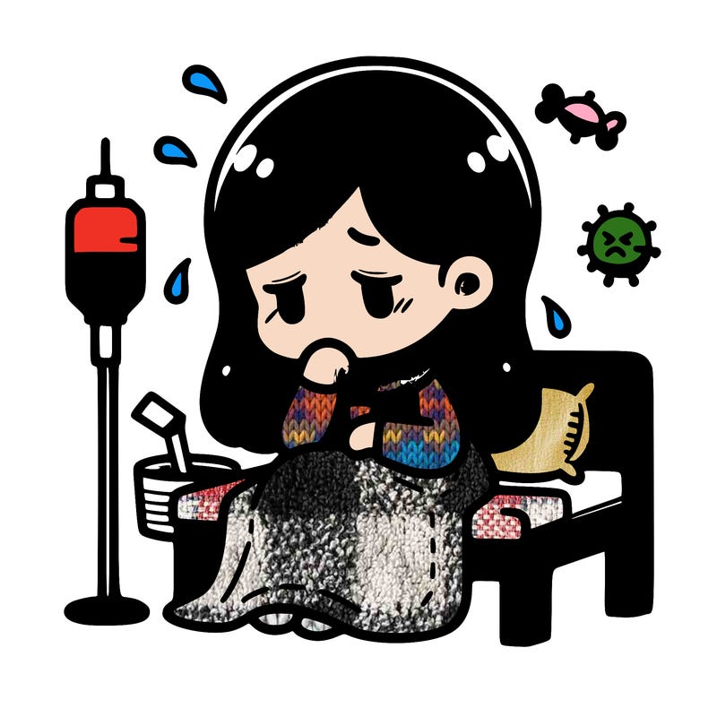sick girl