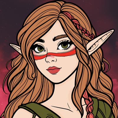realistic elf girl
