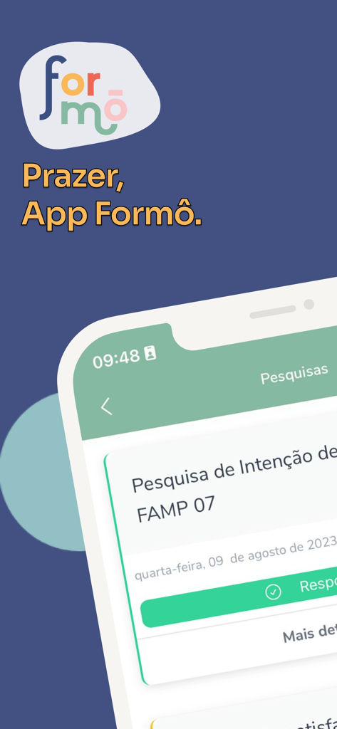 Application mobile Formo Brasil SP pour la planification et les enquêtes de remise de diplômes