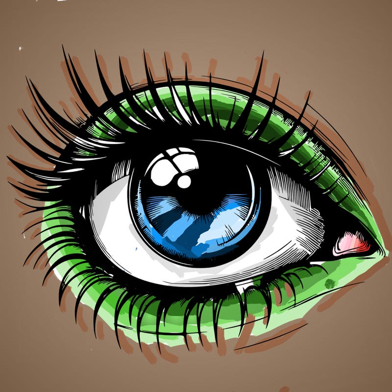 realistic eye