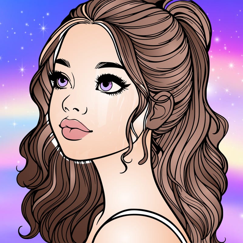 beautiful realistic girl