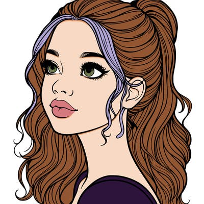 beautiful realistic girl