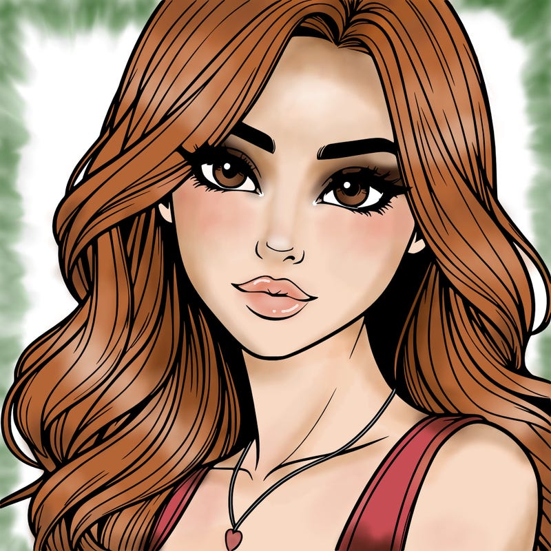 beautiful realistic girl