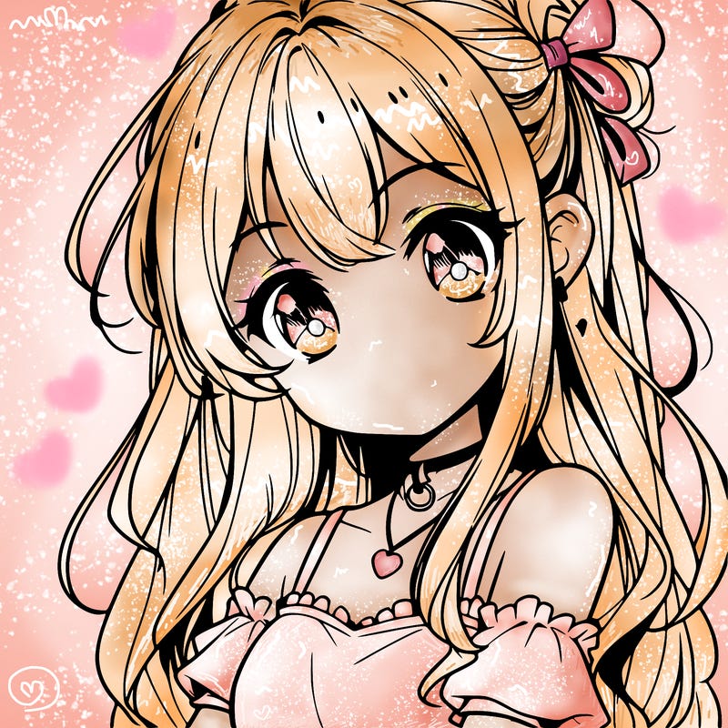 manga girl cute
