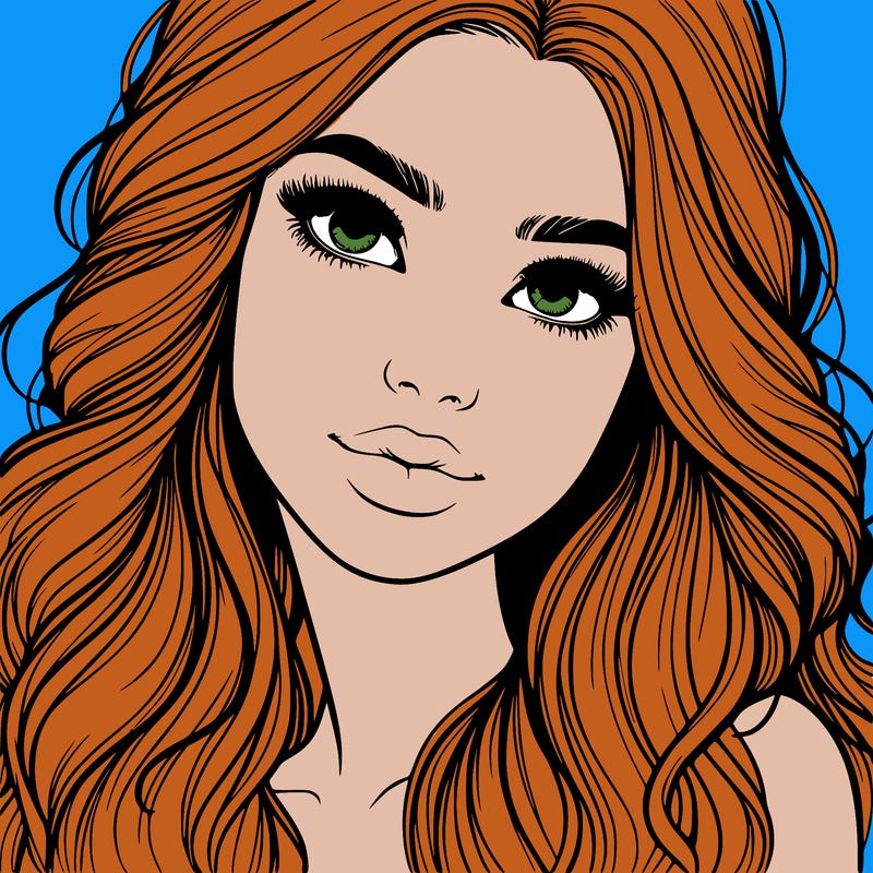 beautiful realistic girl