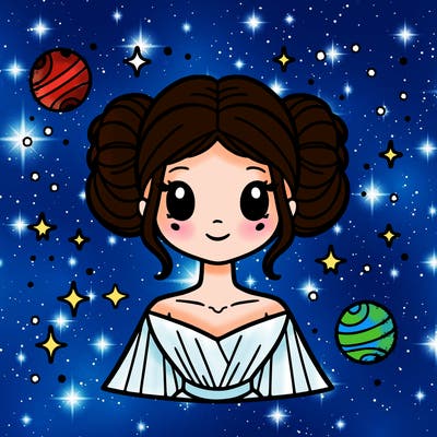 princess leia organa in star wars