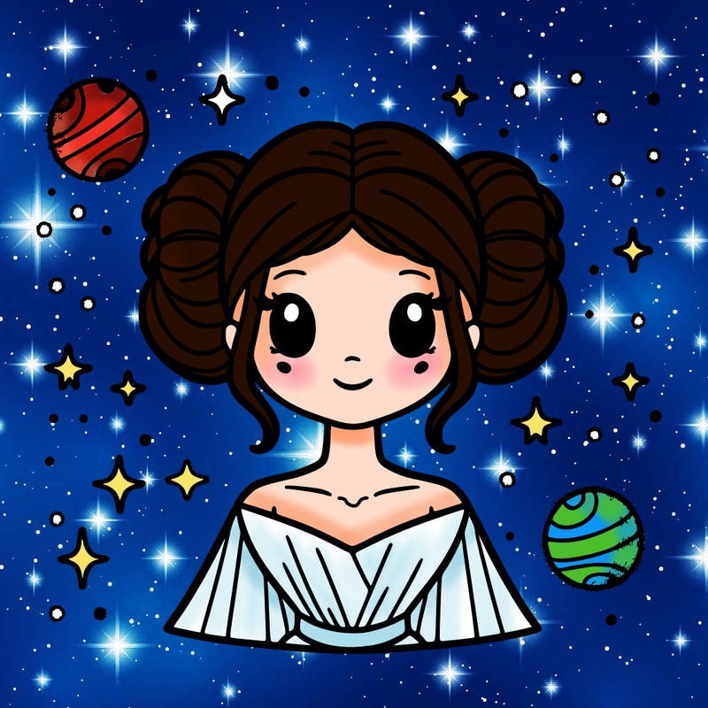 princess leia organa in star wars
