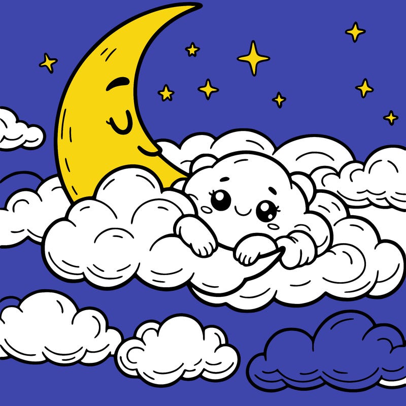 in the clouds