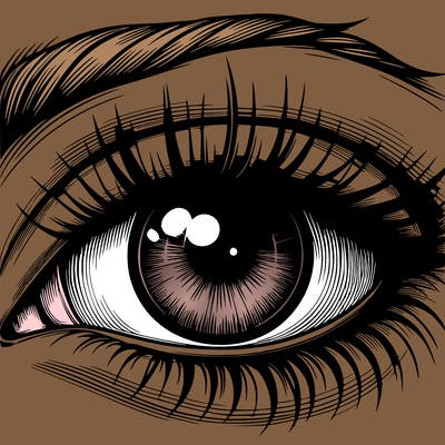 realistic eye