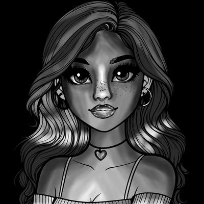 realistic pretty girl