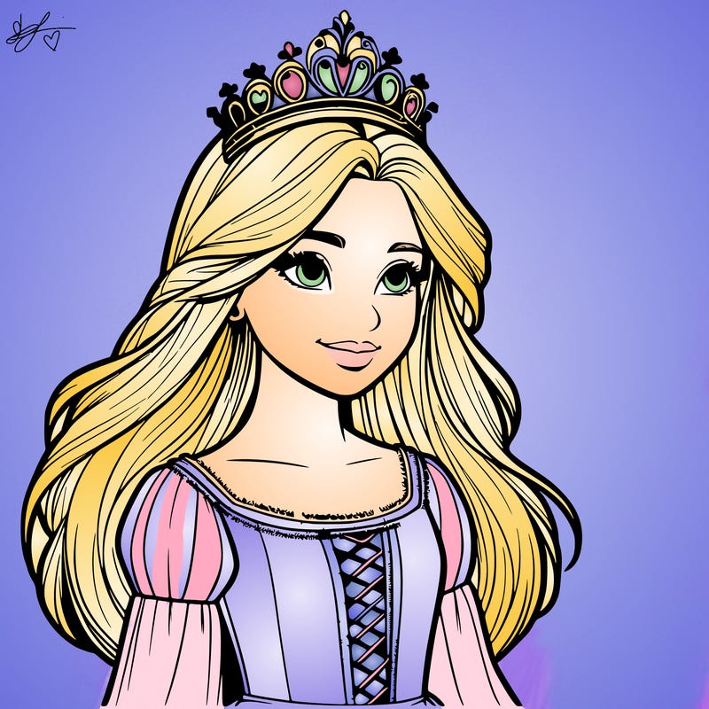 a realistic medieval princess with a tiara