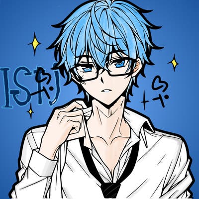 anime hot boy with glasses