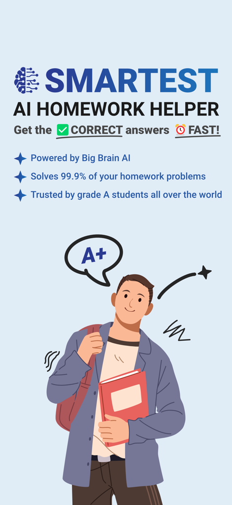 Big Brain | あなたの24時間年中無休AI数学チューター＆宿題ヘルパー