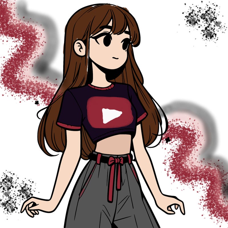 girl in a cute crop top