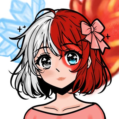 anime girl face