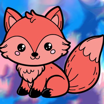 cute fox