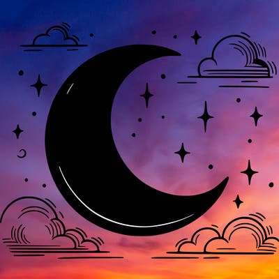 crescent moon