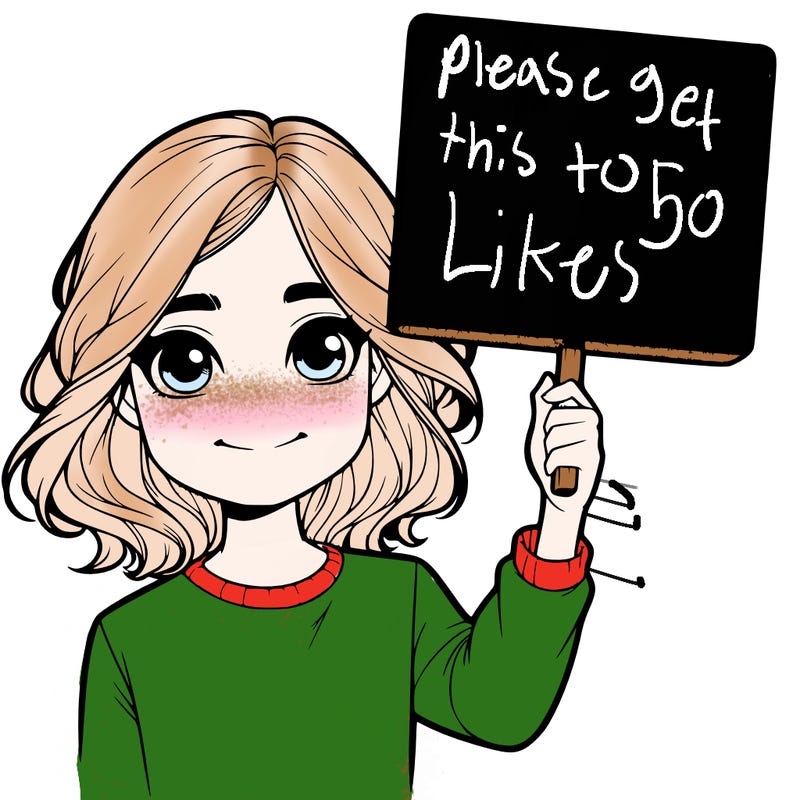 realistic girl holding up a sign