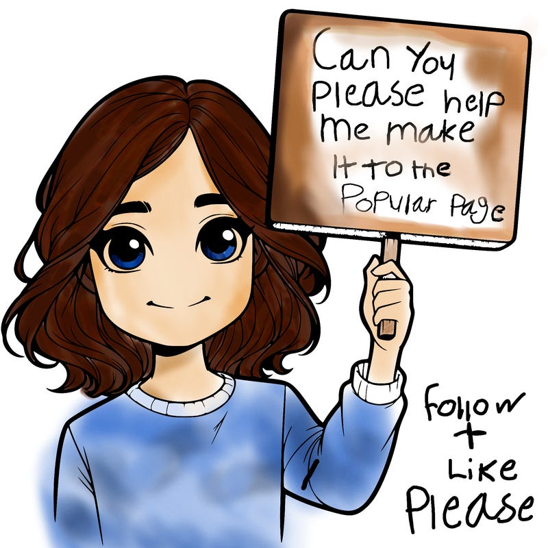 realistic girl holding up a sign