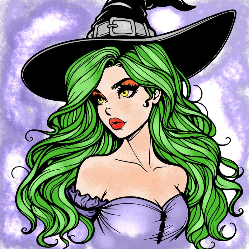 realistic witch