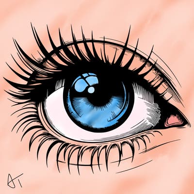 realistic eye