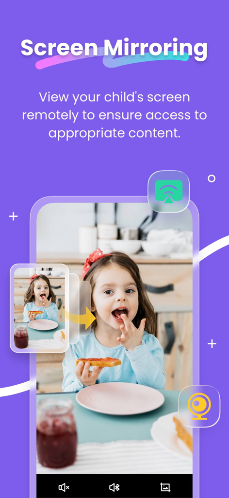 FlashGet Kids：parental control - FlashGet Kids画面ミラーリング機能、子供のデバイスコンテンツのリモート監視用