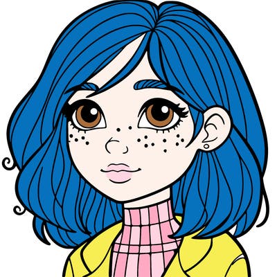 girl with freckles