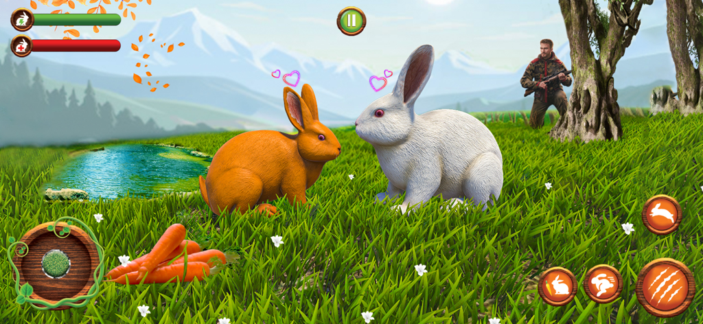 Pet Bunny Rabbit Forest Life - Games App | MWM