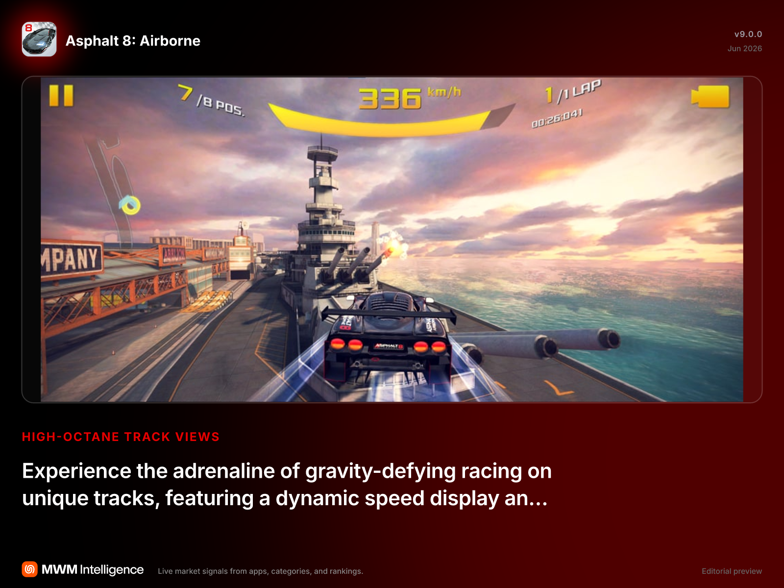 Asphalt 8: Airborne - Games App | MWM
