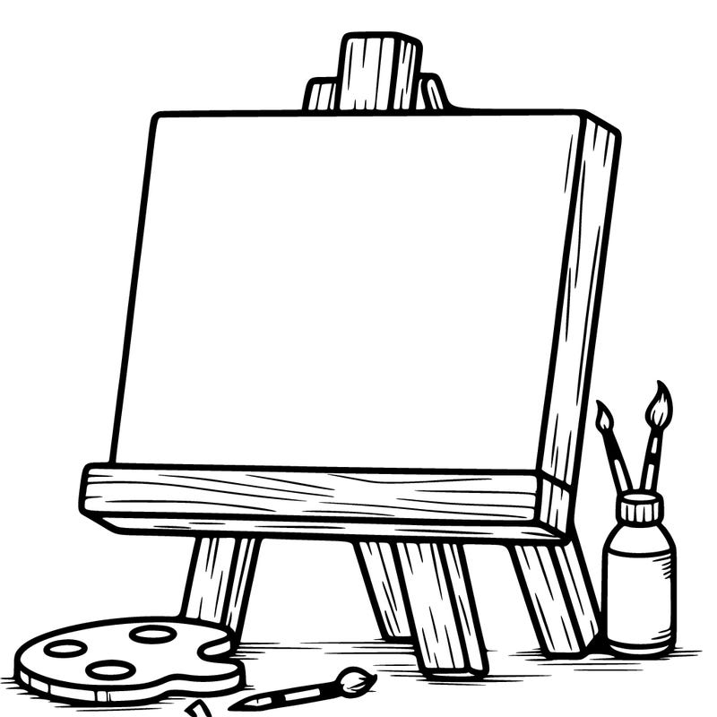 canvas that is ready to be painted on