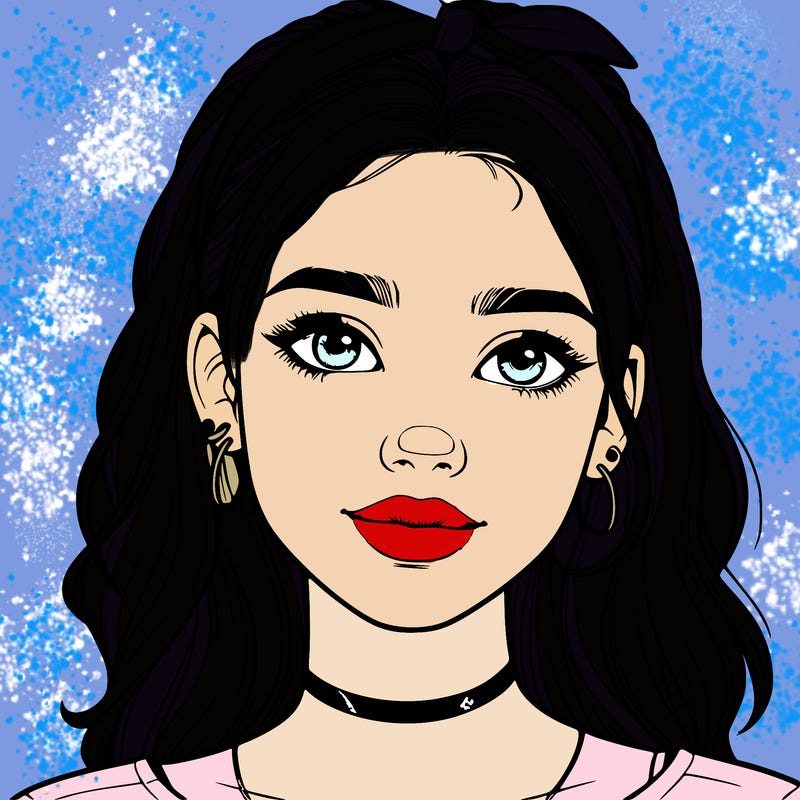 realistic teenage girl