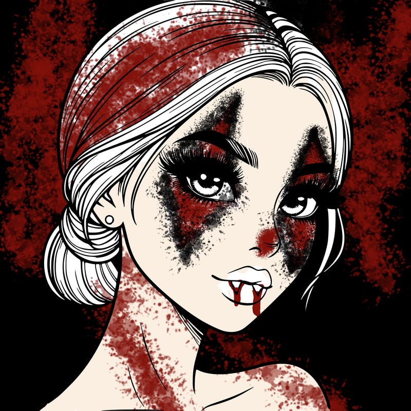 realistic girl with lashes